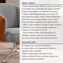Ver mais imagens de Kit 2 Poltronas Giratórias Linho Premium Base Alumínio Juliana
