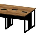 Ver imagem 3 de Plataforma de Trabalho 8 Lugares 3,60m Pé Metal Nogal Pr F5 