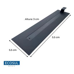 Queimador Ecológico Tamanho 60cm Ecosul - 6