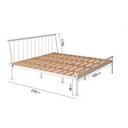 Ver imagem 2 de Cama King em Aço Begônia CabeCasa MadeiraOriginals