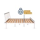 Ver imagem 3 de Cama King em Aço Begônia CabeCasa MadeiraOriginals
