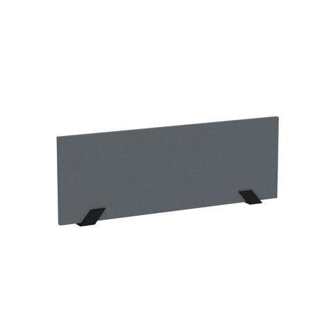 Painel Divisor para Mesas de Escritório 150x35cm Cinza