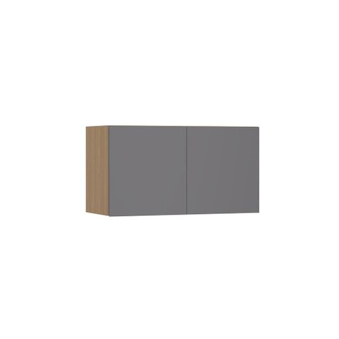 Armário Aéreo para Geladeira 80cm 2 Portas Slim Luciane Móveis