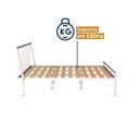 Ver imagem 4 de Cama Queen em Aço Begônia CabeCasa MadeiraOriginals