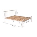 Ver imagem 3 de Cama Queen em Aço Begônia CabeCasa MadeiraOriginals