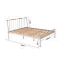Ver imagem 3 de Cama Queen em Aço Begônia CabeCasa MadeiraOriginals