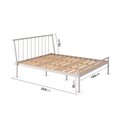 Ver imagem 3 de Cama Queen em Aço Begônia CabeCasa MadeiraOriginals