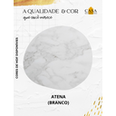 Ver imagem 5 de Kit 2 Mesas de Centro para Sala Design Orgânico Capri Metal Dourada Atenna/Atenna