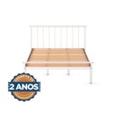 Ver imagem 5 de Cama Casal em Aço Begônia CabeCasa MadeiraOriginals