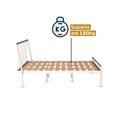 Ver imagem 4 de Cama Casal em Aço Begônia CabeCasa MadeiraOriginals