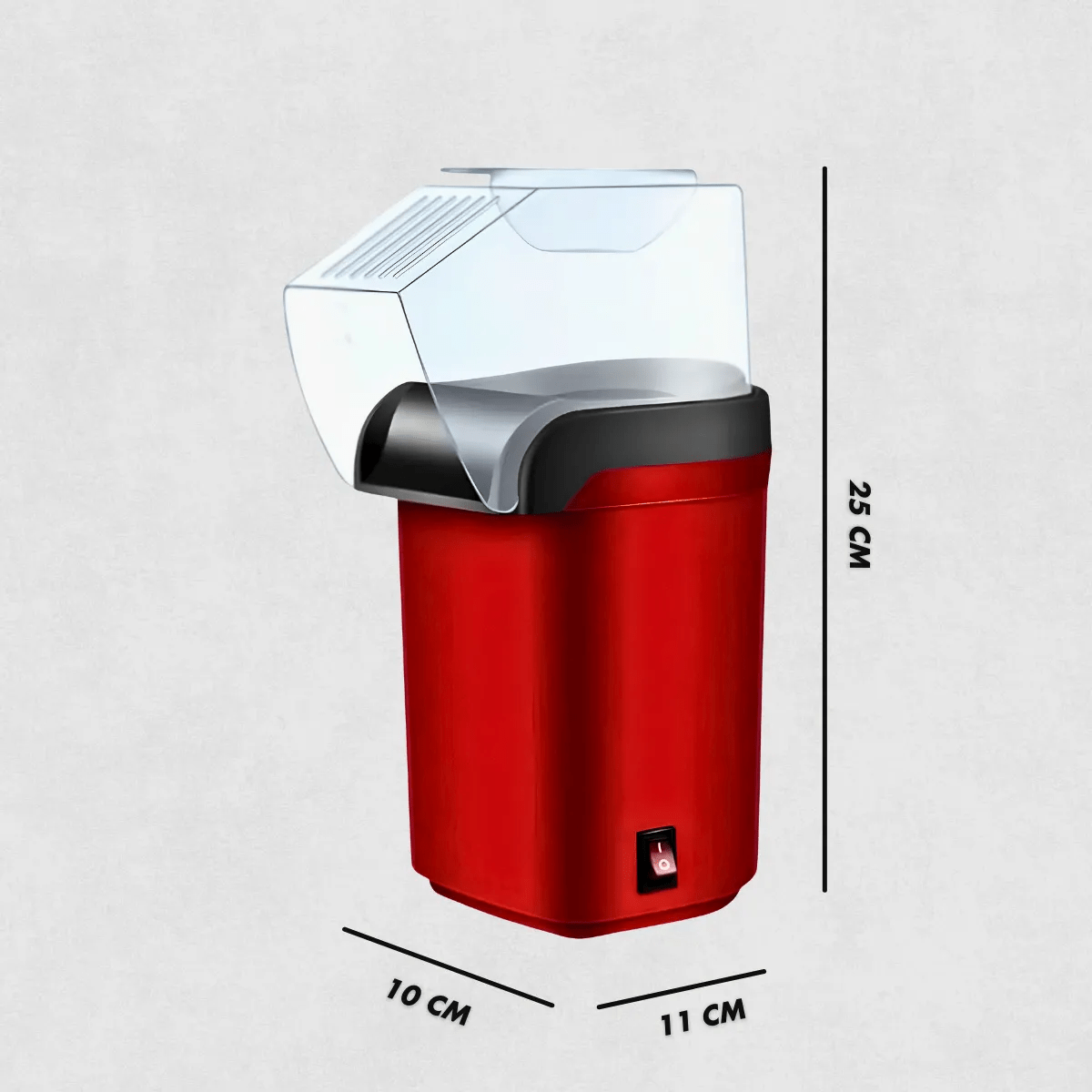 Máquina de Pipoca Elétrica Doméstica 110v - 7
