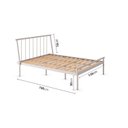 Ver imagem 3 de Cama Casal em Aço Begônia CabeCasa MadeiraOriginals