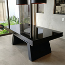 Ver imagem 2 de Mesa de Sinuca e Jantar Jade 2 em 1 com Pedra Ardósia e Tampo Removível