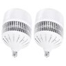 Kit 2 Lâmpadas Led Super Bulbo Alta Potência para Galpão E27 Bivolt Branco Frio 80w E-brilhante - 1