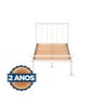 Cama Solteiro em Aço Begônia CabeCasa MadeiraOriginals - 5