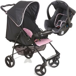 CARRINHO BEBÊ + BEBÊ CONFORTO GALZERANO ROMANO TRAVEL SYSTEM Rosa - 1