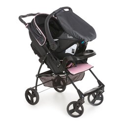CARRINHO BEBÊ + BEBÊ CONFORTO GALZERANO ROMANO TRAVEL SYSTEM Rosa - 2
