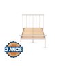 Cama Solteiro em Aço Begônia CabeCasa MadeiraOriginals - 5