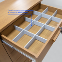 Ver imagem 6 de Cômoda com Sapateira e 5 Gavetas com Chave e Divisória Porta-Treco Tampo MDF Zeus Cinamomo