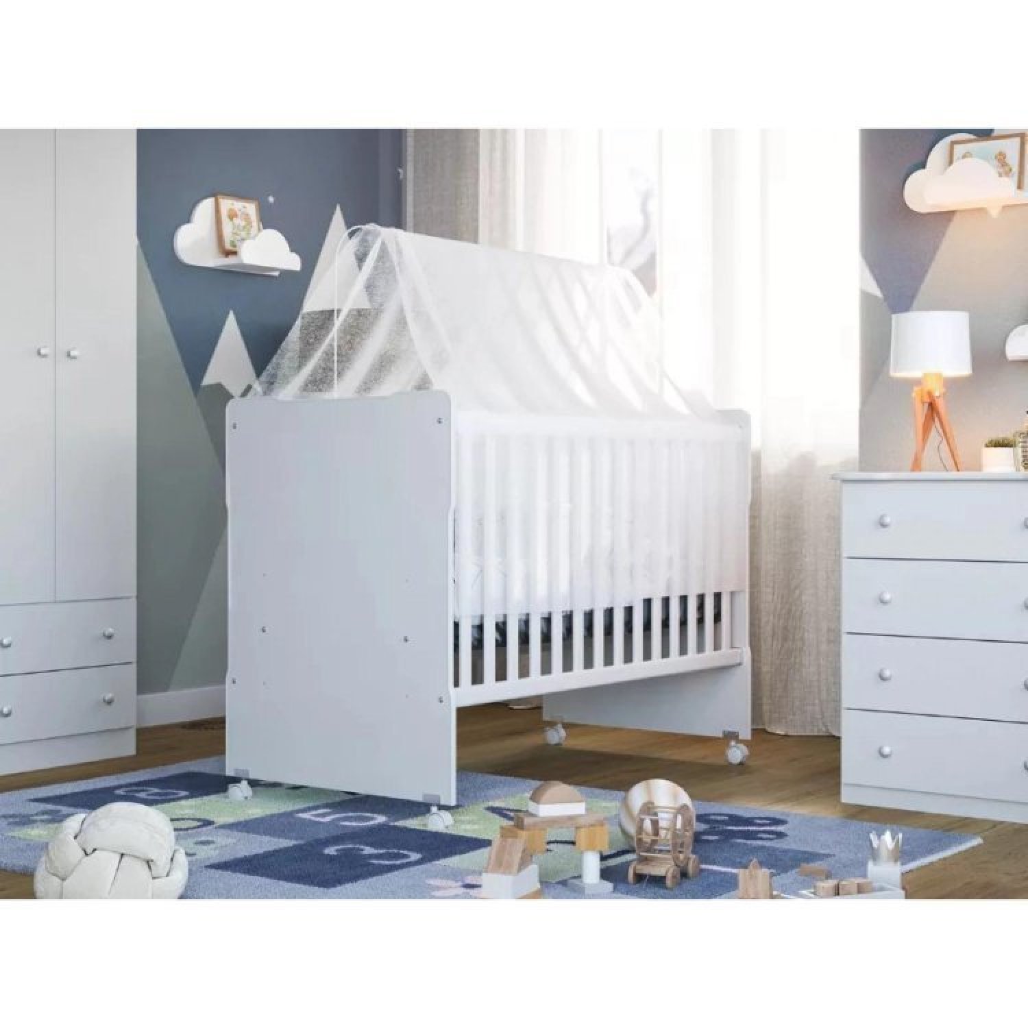 Quarto para Bebê 3 Peças New Baby - 5