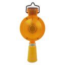 Ver imagem 2 de Sinalizador Viario Solar Cone Kit 10 Uni Sinalizaçao Segurança Luz Led Iluminaçao Evita Acidente Rod