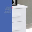Ver imagem 7 de Mesa de Cabeceira 2 Gavetas com Tampo MDF Zeus