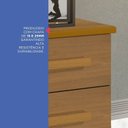 Ver imagem 7 de Mesa de Cabeceira 2 Gavetas com Tampo MDF Zeus