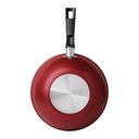 Ver imagem 2 de Wok Tramontina com Revestimento Interno e Externo em Antiaderente Starflon Max Vermelho 24 Cm 2,2 L