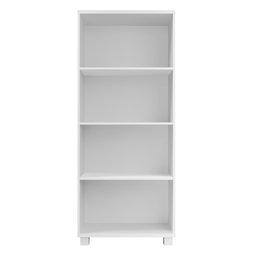Sapateira Multiuso com Prateleira Paris Mdf Pé de Madeira com 2 Portas Estilo Classico:branco - 3
