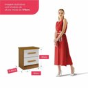 Ver imagem 3 de Mesa de Cabeceira 2 Gavetas com Tampo MDF Zeus