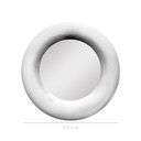 Ver imagem 3 de Espelho Decorativo Madrid Veludo 90cm Redondo Off White