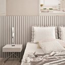 Ver imagem 4 de Painel Ripado em Placa 12,22x285cm (1,73m²) WPC Bege/Fendi Casa Grassi