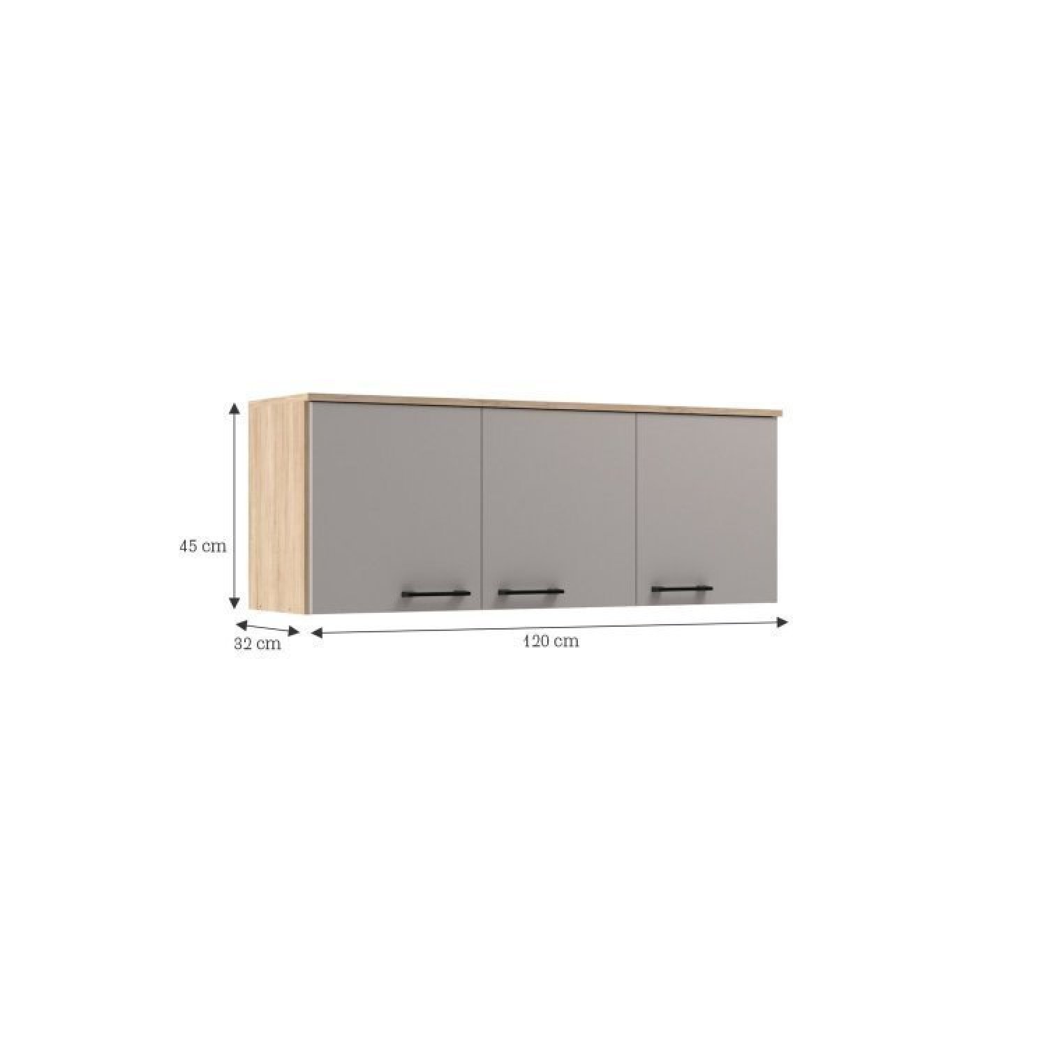 Cozinha Modulada 2 Peças 6 Portas 1 Gaveta Maysa - 8