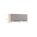 Ver mais imagens de Cozinha Modulada 2 Peças 6 Portas 1 Gaveta Maysa