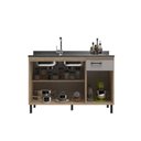 Ver imagem 4 de Cozinha Modulada 2 Peças 6 Portas 1 Gaveta Maysa