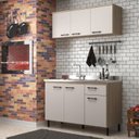 Ver imagem 1 de Cozinha Modulada 2 Peças 6 Portas 1 Gaveta Maysa