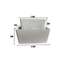 Ver imagem 3 de Kit 8 Pés para Guarda Roupas Armários Multiuso Roman Branco