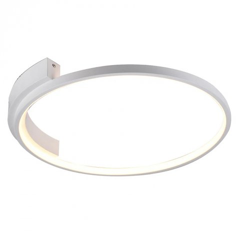 Plafon Bambolê Branco 50cm LED 30W 3000K Bivolt Fo026Lw Bella