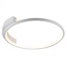 Plafon Bambolê Branco 50cm LED 30W 3000K Bivolt Fo026Lw Bella - 1