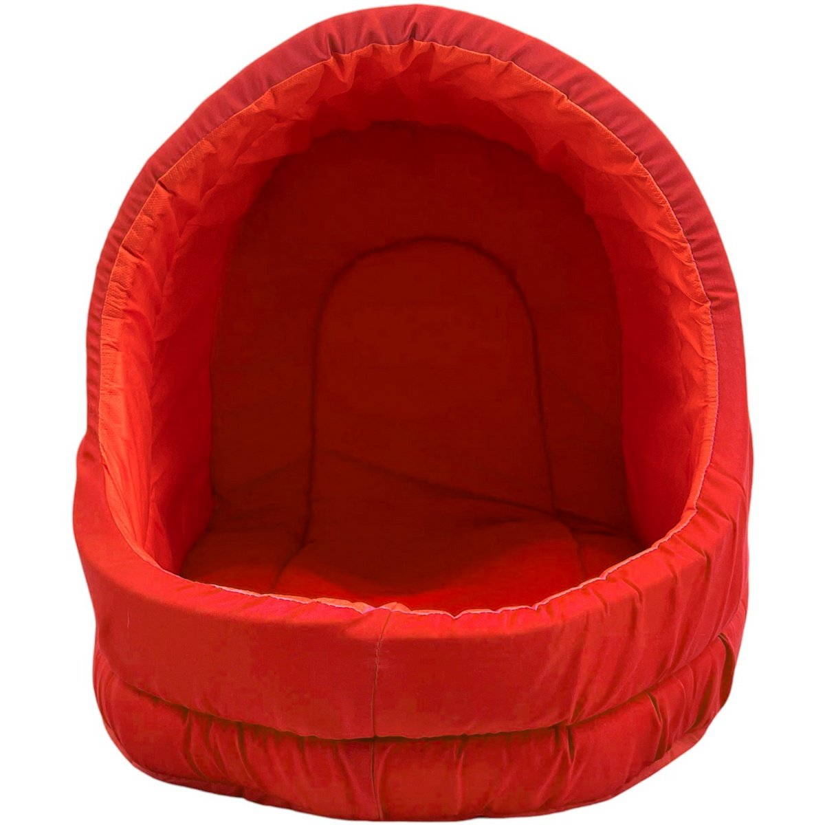 Cama Pet Iglu Raça Médio para Cachorro e Gato com Almofada - Vermelho - 2