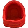 Cama Pet Iglu Raça Médio para Cachorro e Gato com Almofada - Vermelho - 2