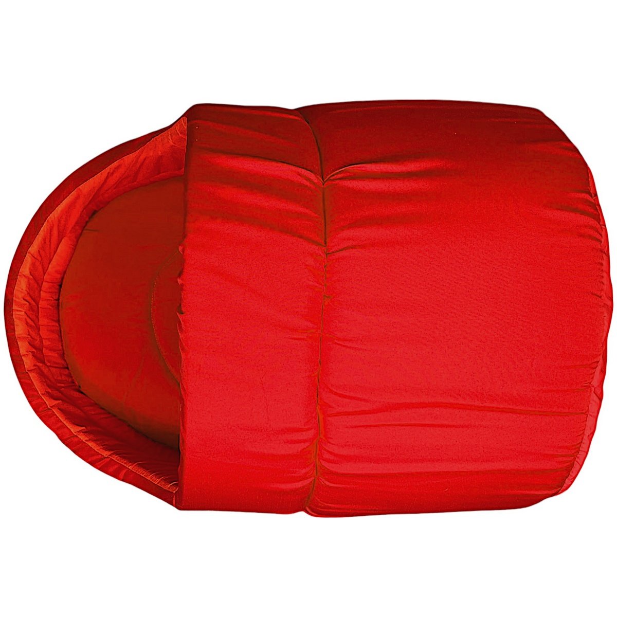 Cama Pet Iglu Raça Médio para Cachorro e Gato com Almofada - Vermelho - 5