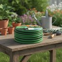 Ver imagem 1 de Mangueira Tramontina Flex para Jardim Verde/Preta 15 m – 79165/150