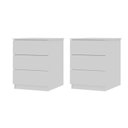 Ver imagem 1 de Conjunto 2 Mesas de Cabeceira 3 Gavetas Veronna