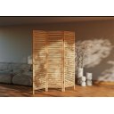 Ver imagem 1 de Biombo Decorativo 3 Folhas em Madeira Maciça Oliver Espresso Móveis