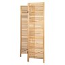 Biombo Decorativo 3 Folhas em Madeira Maciça Oliver Espresso Móveis - 8