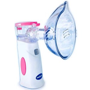 Inalador Nebulizador de Rede Medicate MD4400 - Rosa