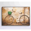 Ver imagem 3 de Quadro Bicicleta Clássica 90x60 Cm Adesivo Fotográfico