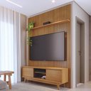 Ver imagem 1 de Conjunto Painel e Estante Emberstone Cumaru