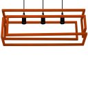 Ver imagem 5 de Pendente Luminária Industrial Infinity Triplo Cobre 110/220v